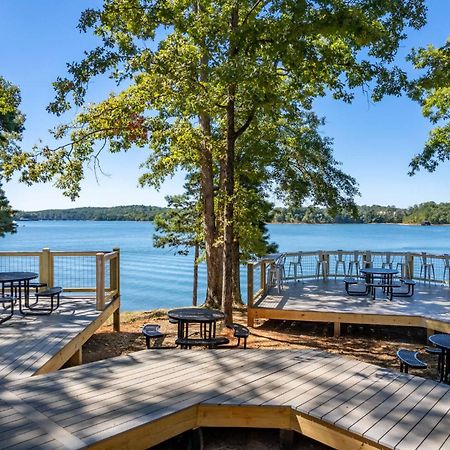 Dockside On Lake Hartwell Near Death Valley Clemson Esterno foto