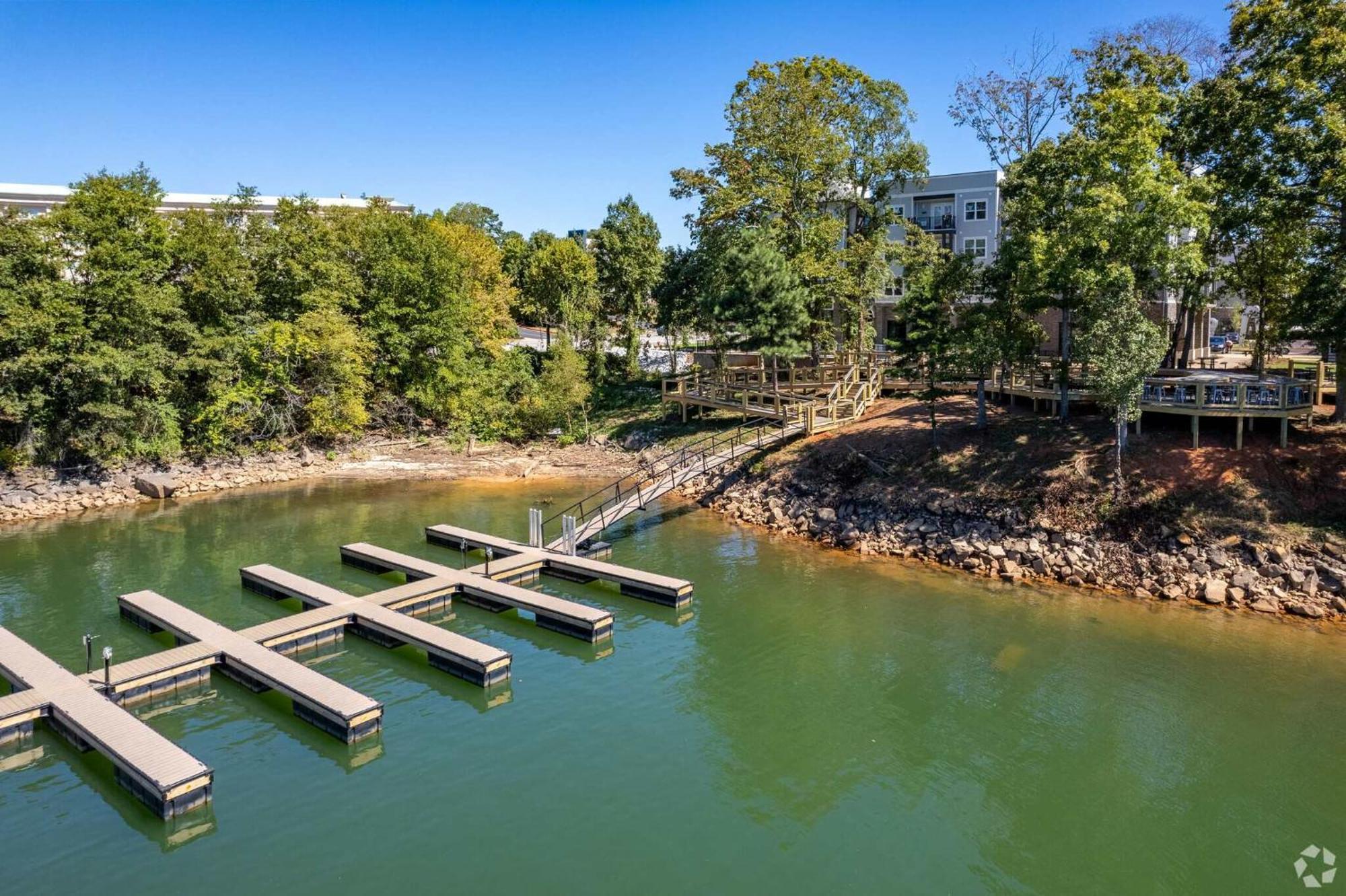 Dockside On Lake Hartwell Near Death Valley Clemson Esterno foto